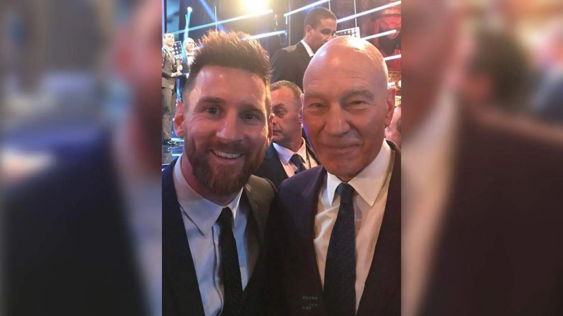 Patrick Stewart muestra su pasión mundialista en Tiktok se ha declarado fan de Messi (1)